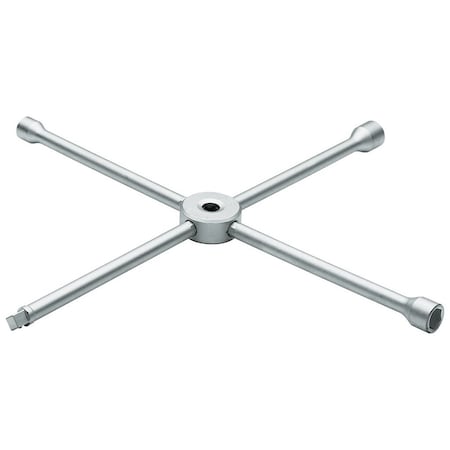 Wheel Wrench,4-Way,17 X 19 X 21 X 1/2